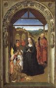 Dieric Bouts, The Annunciation,The Visitation,THe Adoration of theAngels,The Adoration of the Magi